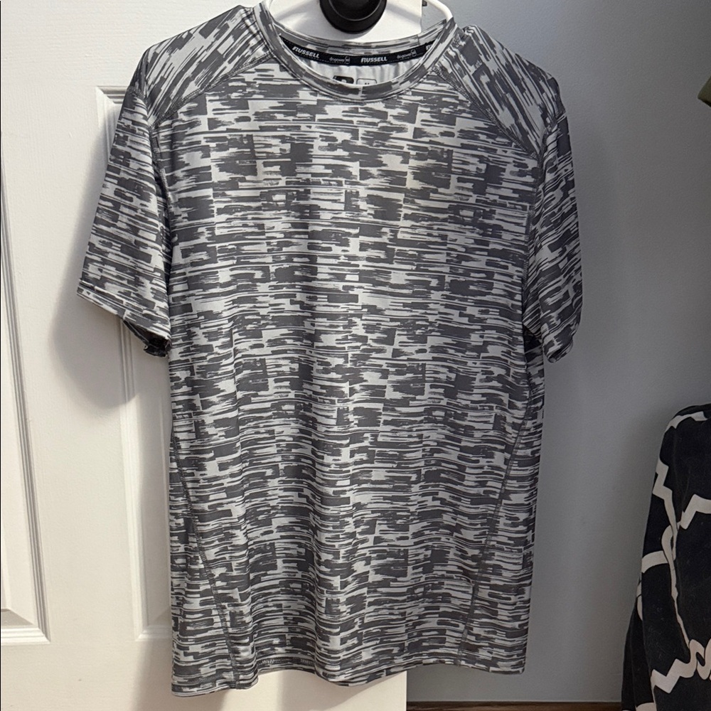 Gray Patterned Men's Shirt